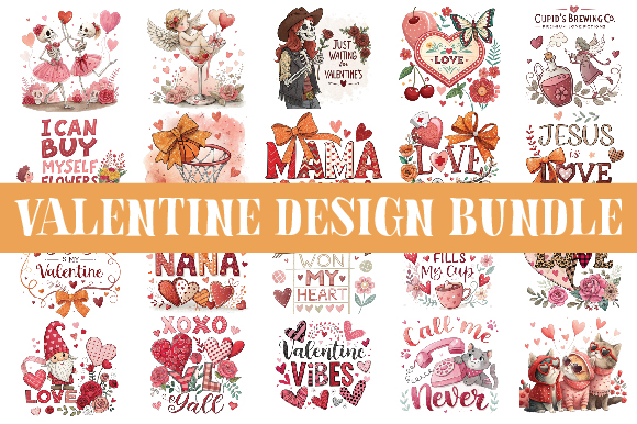 Valentine’s day png bundle t shirt vector art