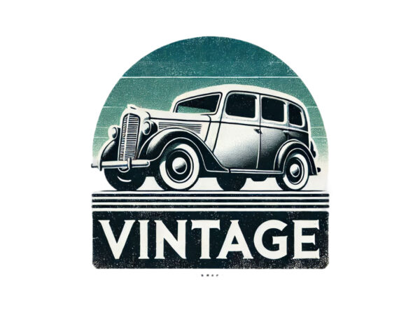 Trendy retro vintage car t-shirt design png & jpeg designs – download instantly retro vintage t-shirt