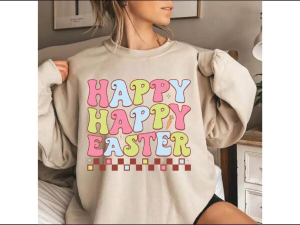 Happy easter png graphic t shirt