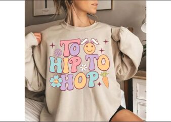 Too Hip to Hop Bunny Png t shirt designs for sale