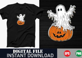 Spooky Halloween T-Shirt Design, Classic Halloween T-Shirt Design, Funny Halloween T-Shirt Design, Vintage Halloween T-Shirt Design