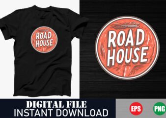 vintage road house movie t-shirt design, patrick swayze retro graphic tee, road house bouncer quote t-shirt, 80s road house cult classic