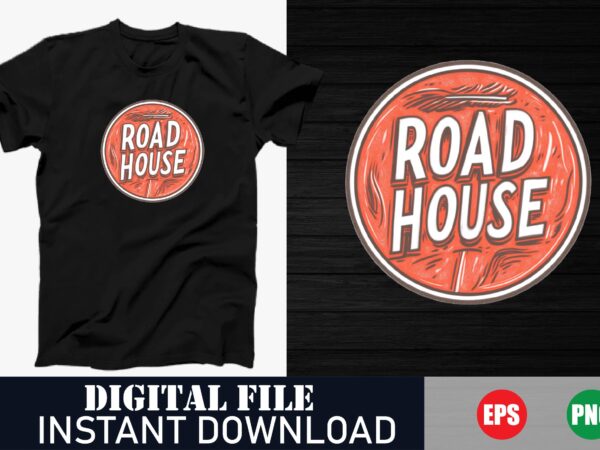 Vintage road house movie t-shirt design, patrick swayze retro graphic tee, road house bouncer quote t-shirt, 80s road house cult classic