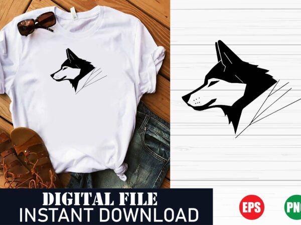 Minimalist fox face vector t-shirt design for nature lovers, cute fox face illustration, trendy geometric fox face vector art , vintage fox