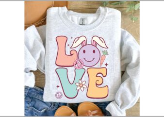 Love Easter Png t shirt vector graphic