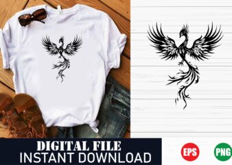 Minimalist Bird Logo Vector T-Shirt Design, Stylish Bird Illustration T-Shirt Design , Trendy Bird Vector Art T-Shirt , Bold Bird Graphic