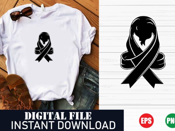 Elegant ribbon design for apparel, sweet and charming ribbon t-shirt, cute ribbon vector t-shirt design