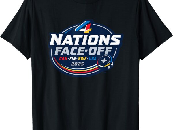 4 nations face off t-shirt