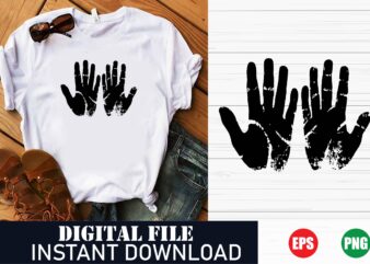 Unique Hand Vector Apparel, Cool Hand Drawn T-Shirt Design, Trendy Hand Graphic Tee, Minimalist Hand Line Art T-Shirt