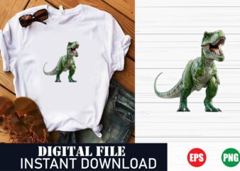 Dinosaur T-Rex Graphic Tee, Funny Dinosaur Skeleton T-Shirt, Vintage Retro Dinosaur Lover T-Shirt, Cute Cartoon Dinosaur Kids Tee