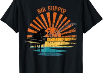 Air Vintage Supply Piano For Men Women T-Shirt