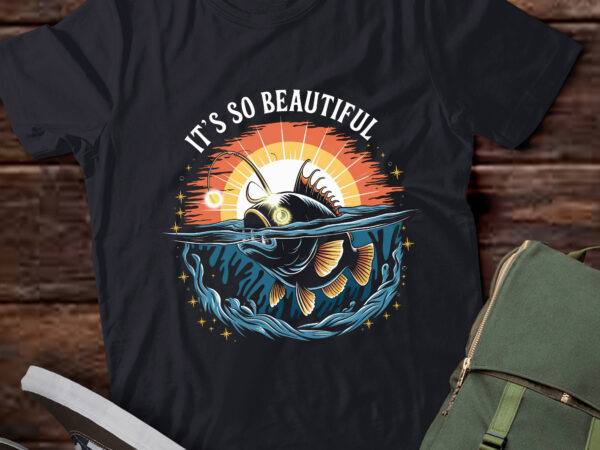 Anglerfish found the light angler fish pa94 t shirt vector