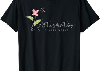 Artisantos Floral Works T-Shirt