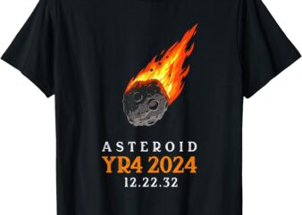 Asteroid 2032 Asteroid 2024 YR4 December 2032 Asteroid T-Shirt