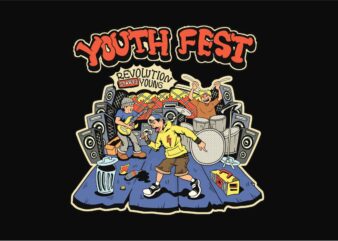 Youth Fest Culture T-shirt Designs