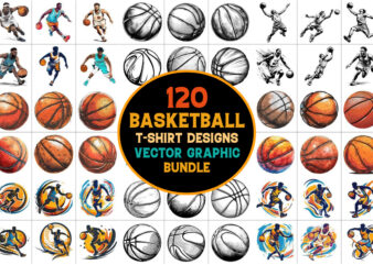 Basketball Craft T-Shirt Graphic Bundle