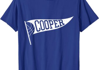 Basketball Fan Merch – Cooper Flag T-Shirt