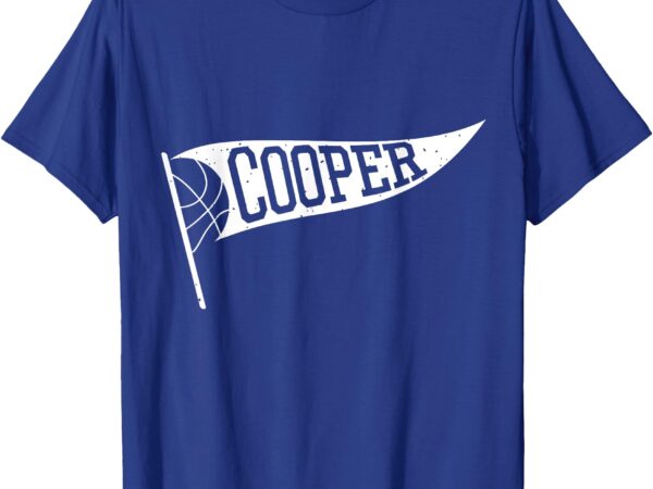 Basketball fan merch – cooper flag t-shirt