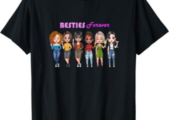 Besties Forever, BFF, Best friends, Drinking Buddies T-Shirt