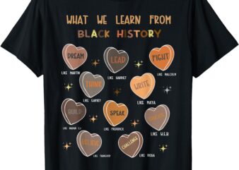 Black History Shirt Black History Month African American T-Shirt