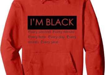 Black is not a Month Pullover Hoodie