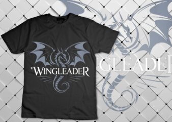 Wingleader Fantasy Storm Dragonrider Dragon Tank Top disign.