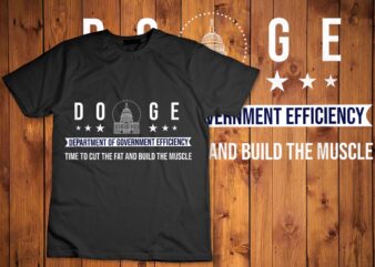 DOGE Department of Government Efficiency Tank Top disign t shirt vector illustration