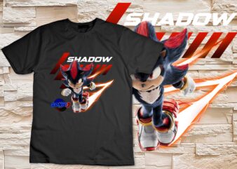 Sonic the Hedgehog 3 – Shadow Charge T-Shirt design