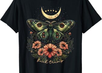 Celestial Luna Moth Subtle Anti Trump T-Shirt