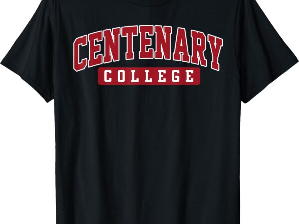 Centenary college arch vintage design for men women t-shirt