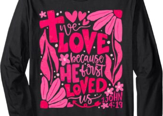 Christian valentine Long Sleeve T-Shirt