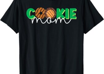 Cookie Mom Cookie Dealer Scout for Women Funny Scouting Mom T-Shirt