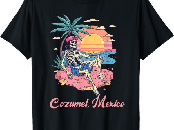 Cozumel mexico souvenir vacation travel men women reminder t-shirt