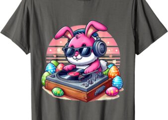 Cute DJ Easter Bunny T-Shirt