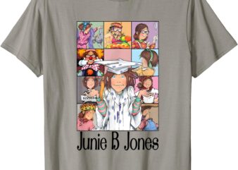 Cute Teacher Junie B Childrens Book Back Jones to School T-Shirt