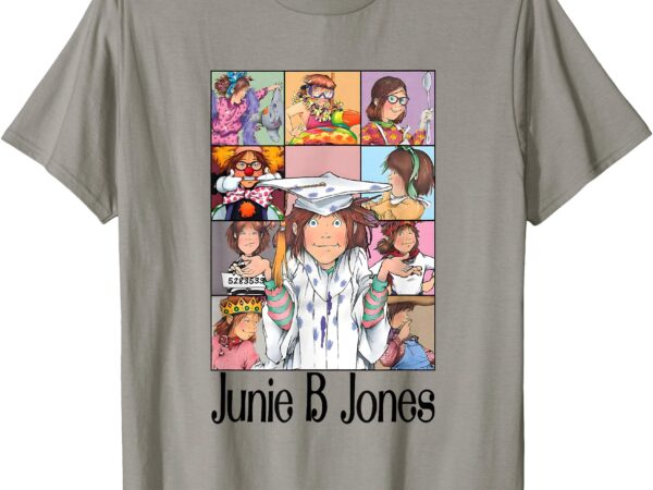 Cute teacher junie b childrens book back jones to school t-shirt