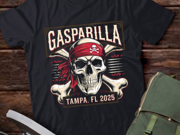 Da130 – gasparilla 2025 pirate festival tampa fl t shirt vector illustration