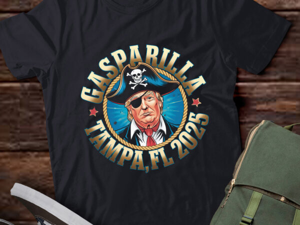 Da132 – trump gasparilla tampa fl 2025 pirate festival t shirt vector illustration