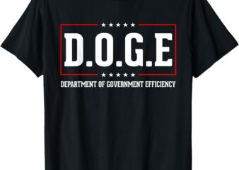 DOGE D.O.G.E Department Of Government Efficiency T-Shirt