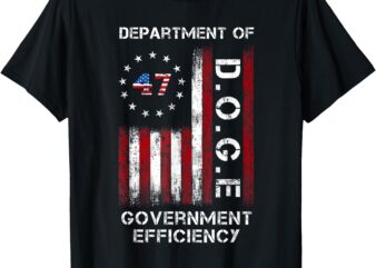 DOGE D.O.G.E Department Of Government Efficiency T-Shirt