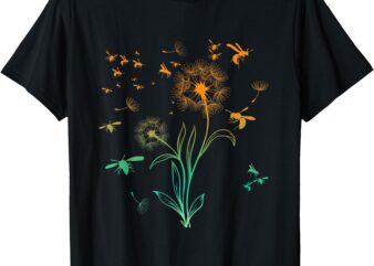 Dandelion Bee Shirt Bee Shirts Cute T Shirts Beekeeper T-Shirt