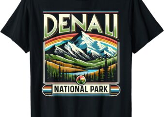 Denali National Park Scenic Shirt Retro Apparel Denali T-Shirt