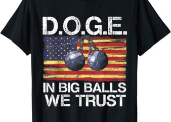 Doge in balls we trust T-Shirt