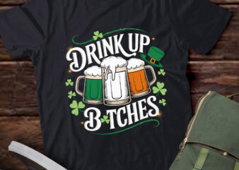 Drink up funny st. patrick's day beer lover pa86