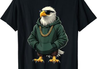 Eagle Vintage Cool Bird In Sunglasses For Men Women Kids T-Shirt