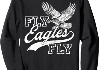 Eagles Fly Vintage Eagles Flying Vintage Let’s Hunt Eagles Sweatshirt