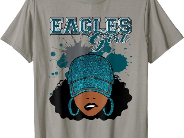 Eagles girl just a girl who loves eagles t-shirt