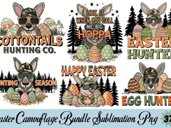 Easter camouflage bundle sublimation t-shirt easter camouflage bundle sublimation png