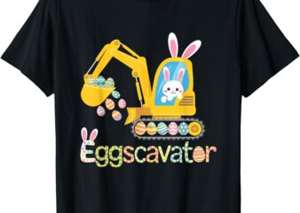 Easter Egg Hunt Shirt For Kids s Funny EggsCavator T-Shirt