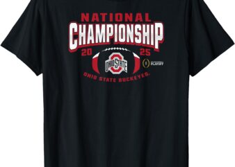 Elite Authentics Ohio State Buckeyes Unisex-Adult T-Shirt, Black, Small, Short Sleeve, Crew Neck, College Team Fan T-Shirt